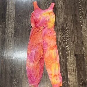 Lilt girls tie dye tank top pant outfit size 10
